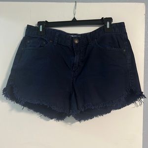 Free people navy color short size 29, great condition